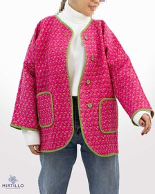 تصویر کت مجلسی پنبه دوزی 