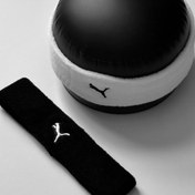 تصویر هدبند ورزشی پوما سفید 