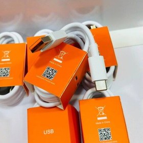 تصویر کابل شارژ 6 آمپر 67 وات اورجینال فست توربو شیائومی ثانیه شمار USB به USB-C Charging cable 6A 67W original Fast Turbo Xiaomi seconds counter USB to USB-C