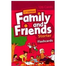 تصویر فلش کارت کتاب فمیلی اند فرندز استارتر Flashcards Family Starter 