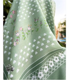 تصویر روسری لاله سبز 