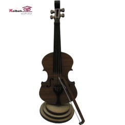 تصویر ویلن ساز دکوری چوبیViolin 