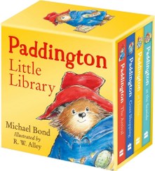 تصویر پک داستان ۴ جلدی پدینگتون بوردبوک Paddington little library 4 books