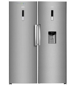 تصویر یخچال فریزر دوقلو سینجر 24 فوت نقره ای مدل Sinjer SLRF 26S Refrigerator 