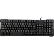 تصویر کیبورد با سیم وریتی مدل V-KB6126 