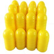 تصویر پوکه تخم مرغ شانسی سایز ۲ آرمان پک ۱۰۰ عددی زرد 