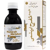 تصویر شربت مفرح ابریشمی فراطب حجم ۲۰۰ میلی لیتر حاوی ورق طلا و نقره 