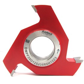 تصویر توپی نیم گرد دامار مدل DMPF29D125d35R6H12Z3 