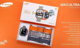 تصویر ساعت هوشمند سیم کارت خور MX2 Ultra MX2 Ultra Smartwatch