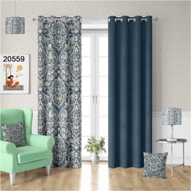 تصویر پرده چاپی هازان - کد محصول 20559 Hazan printed curtains