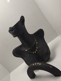 تصویر نیم ست رزگلد Rose gold half set