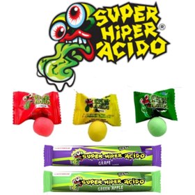 تصویر آدامس ترش ۵ تایی 