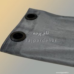 تصویر پرده مخمل ارتفاع ۱/۸۰ در عرض ۱/۴۰ - ۱۳۶۲ / پلیسه 