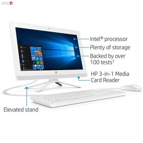 تصویر کامپیوتر همه کاره 20 اینچی اچ پی (C413NH-Core i3/4G/1Tb/UHD) ا HP C413nh-A 20 inch All-in-One PC HP C413nh-A 20 inch All-in-One PC