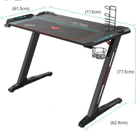 تصویر میز گیمینگ یوریکا مدل ERK-EDK-Z1S V3 
