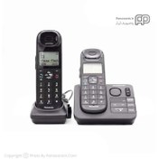 تصویر گوشی تلفن بی سیم پاناسونیک مدل KX-TGL432 ا Panasonic KX-TGL432 Cordless Phone Panasonic KX-TGL432 Cordless Phone