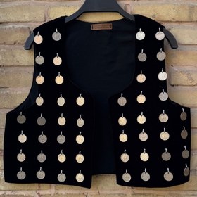 تصویر جلیقه سکه عتیقه پراکنده 