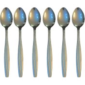 تصویر قاشق مربا خوری مدل ماینز کد 1000 بسته 6 عددی Tablespoons Mines model, code 1000, pack of 6