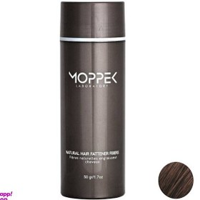 تصویر پودر پر پشت کننده مو موپک (Moppek) مدل Dark Brown مقدار 50گرم 