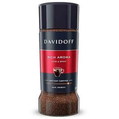 تصویر قهوه فوری آلمانی دیویدوف DAVIDOFF Rich Aroma ریچ آروما 100 گرم 