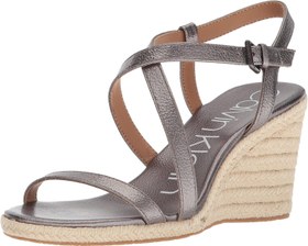 Calvin klein women's hot sale bellemine wedge sandals