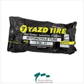 تصویر تیوب جلو هوندا ۲۵۰ سایز ۱۸ یزد 