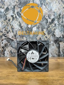 تصویر فن ماینر Delta (دلتا) 7پَره بلبرینگی سایز 14*14 سوکت 4پین atx Fan miner delta 14*14