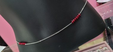 تصویر زنجیر بدن استیل دور کمر 