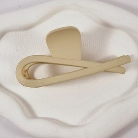 تصویر کلیپس مو زنانه سایز بزرگ مدل ماهی 