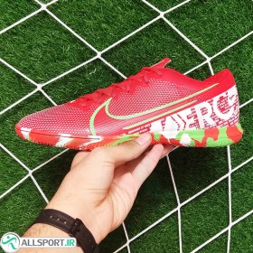 تصویر کفش فوتسال نایک مرکوریال طرح اصلی Nike Mercurial IC Red 