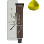 تصویر رنگ فانتزی زرد نئون کاستوم 60 میل 