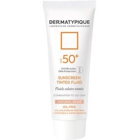 تصویر ضد آفتاب رنگی فلویید +SPF50 درماتیپیک - رز بژ DERMATYPIQUE SUNSCREEN TINTED FLUID SPF50+ 50 ML