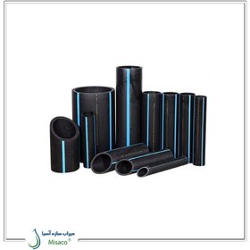 تصویر لوله پلی اتیلن سایز 125 میلیمتر (5 اینچ) 