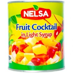 تصویر کمپوت کوکتل میوه نلسا 850 گرم NELSA NELSA Fruit cocktail in syrup 850 g