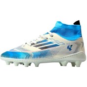 تصویر کفش فوتبال مردانه مدل FSOS22 رنگ سفید استوک بلند 