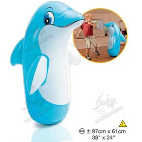 تصویر کیسه بوکس بادی اینتکس مدل 44670 طرح ببر 