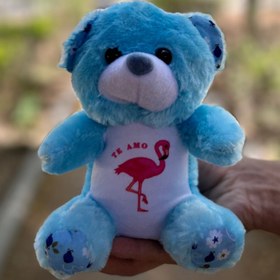 تصویر عروسک خرس te amo 