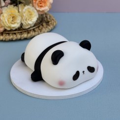 تصویر چراغ خواب سیلیکونی پاندا خوابیده 