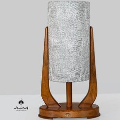 تصویر آباژور چوبی رومیزی رایکا آیلین DARk509 