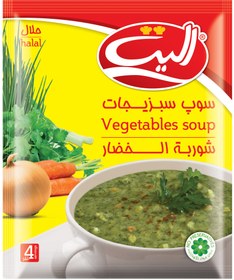 تصویر سوپ سبزیجات الیت – 75 گرم 