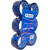 تصویر نوار چسب آبی استورم 50 یاردی کد 161 بسته 6 عددی 