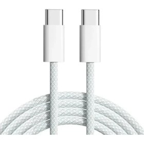 تصویر کابل شارژ دو سر تایپ سی آیفون iphone15/16 60W USB-C Charge Cable (1 m)