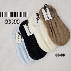 تصویر پاپوش زنانه پاپوش حوله ای ساده 