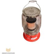 تصویر بخاری برقی البرز مدل V2000 زنبوری با قابلیت خاموشی خودکار 