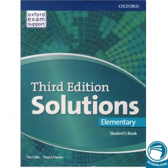 تصویر کتاب سولوشنز المنتری ویرایش سوم | Solutions Elementary 3rd Edition Solutions Elementary 3rd Edition