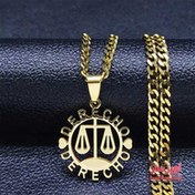 تصویر گردنبند ترازو عدالت کد 100483 | ۷ تا ۱۴ روز کاری | رنگ طلایی: ۷ تا ۱۰ روز بیشتر 