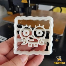 تصویر کاتر کوکی و شیرینی طرح باب اسفنجی 