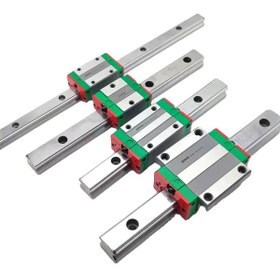 تصویر واگن عرض 20mm بدون لبه مدل HGH20CA هایوین (HIWIN) ساخت تایوان HIWIN HGH20 Linear Guideway Block width 20mm