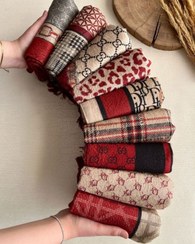 تصویر شال موهر مخمل پاییزی 