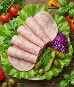 تصویر ژامبون مرغ 1000 گرم 